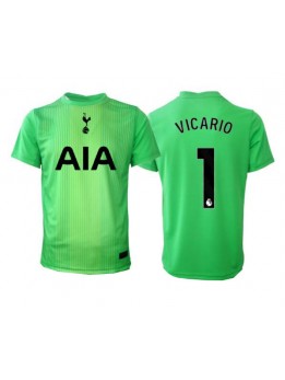 Tottenham Hotspur Guglielmo Vicario #1 Golmanski Domaci Dres 2025-26 Kratak Rukavima